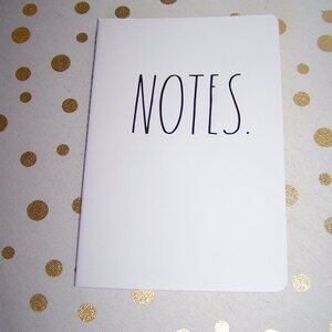 Rae Dunn "Notes" Notebook